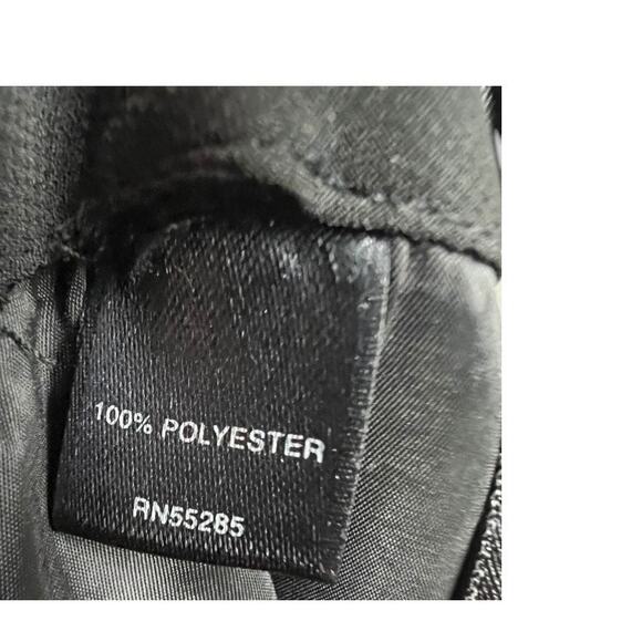 Express Design Studio Sequin Pencil Mini Skirt Black 4 Club Party Disco Festival - Picture 7 of 7